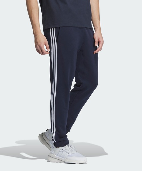 adidas(アディダス)の「エッセンシャルズ プラス レギュラーフィット スリーストライプス フレンチテリー カフパンツ / アディダス adidas(その他パンツ・メンズ・ブルー/グレー/ブラック/ベージュ/グリーン/グリーン系その他/ブラウン・SMALL/X-SMALL/XX-LARGE/3XL/LARGE/MEDIUM/X-LARGE)」の21枚目の写真