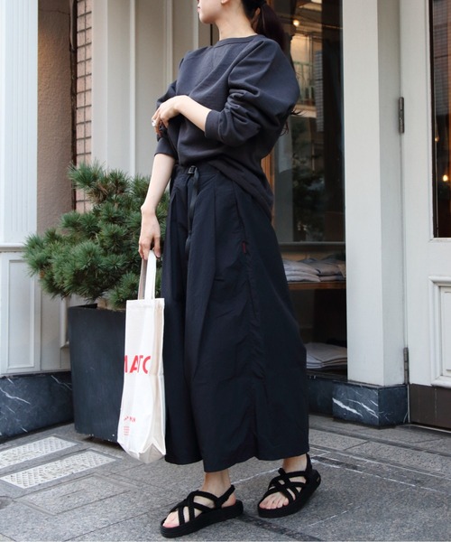 【GRAMICCI（グラミチ）】ナイロンフレアパンツMサイズ Gramicci｜耐久撥水 ナイロン フレア パンツ “NYLON FLARE PANT
