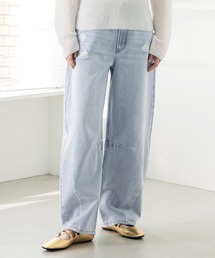 coca（coca） | カーブダメージデニム(デニムパンツ)