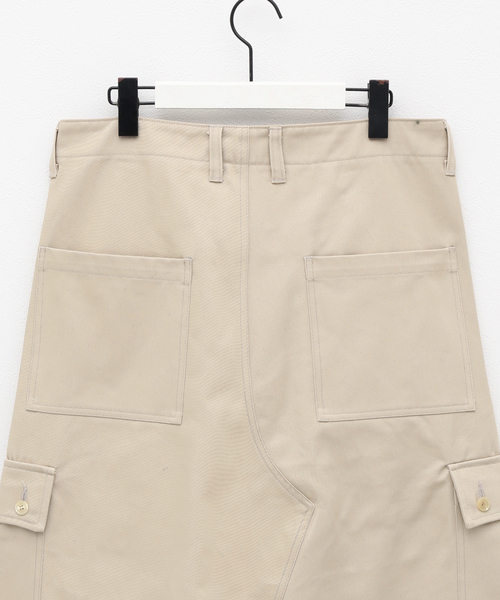 NEONSIGN（ネオンサイン）の「【NEONSIGN / ネオンサイン】SARROUEL CARGO DRILL SLACKS（カーゴパンツ・メンズ・ベージュ・44/46）」の7枚目の写真