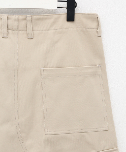 NEONSIGN（ネオンサイン）の「【NEONSIGN / ネオンサイン】SARROUEL CARGO DRILL SLACKS（カーゴパンツ・メンズ・ベージュ・44/46）」の6枚目の写真