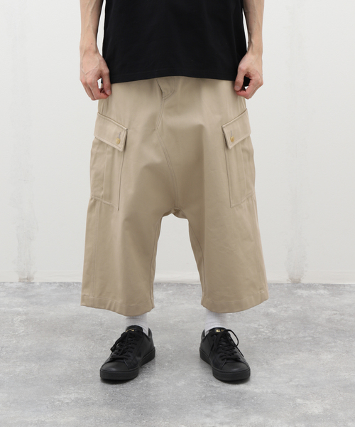 NEONSIGN（ネオンサイン）の「【NEONSIGN / ネオンサイン】SARROUEL CARGO DRILL SLACKS（カーゴパンツ・メンズ・ベージュ・44/46）」の15枚目の写真