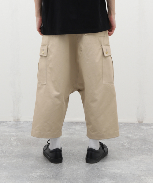 NEONSIGN（ネオンサイン）の「【NEONSIGN / ネオンサイン】SARROUEL CARGO DRILL SLACKS（カーゴパンツ・メンズ・ベージュ・44/46）」の17枚目の写真