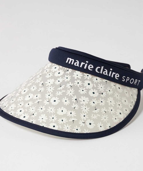 marie claire(マリ・クレール)の「【marie claire/マリ.クレール】レディースサンバイザー ゴルフ(サンバイザー・レディース・ネイビー/ブラック/ピンク/ホワイト・FREE)」の3枚目の写真