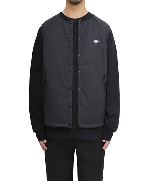 DANTON（ダントン）の「DANTON / ダントン：INSULATION VEST：DT-A0485SBT[STD]（ダウンベスト・メンズ・ブラック・L/XL/XXL/M）」の12枚目の写真
