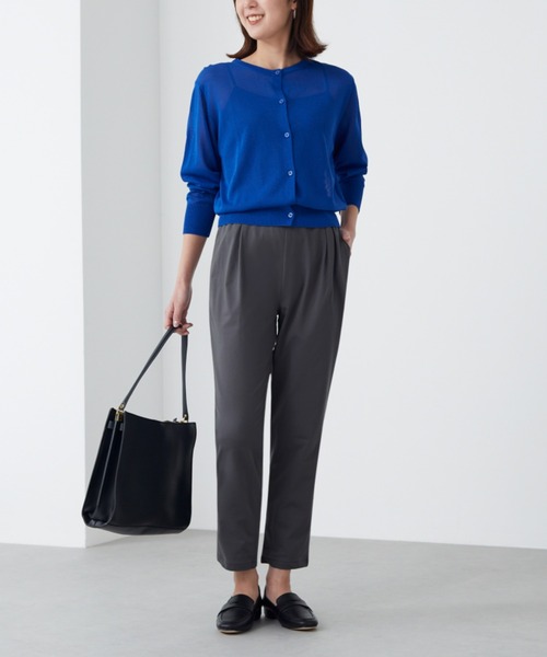 Tuche(トゥシェ)の「Tuche/トゥシェ ストレッチパンツ テーパード ライトテックストレッチメッシュ(その他パンツ・レディース・ブラック/グレー/ネイビー/ダークブラウン・MEDIUM/LARGE)」の17枚目の写真
