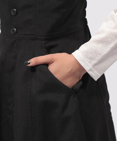 PAGEBOY（ページボーイ）の「サスツキライトコットンスカート（スカート・レディース・ベージュ/ブラック・FREE）」の17枚目の写真