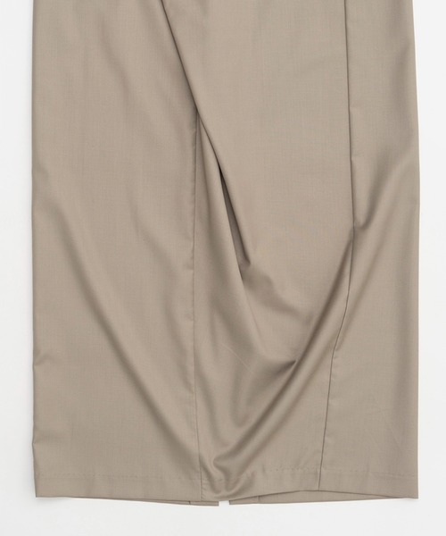 PRANK PROJECT（プランクプロジェクト）の「ウーステッドローウエストマキシスカート / Worsted Low Waist Maxi Skirt（スカート・レディース・グレー/ベージュ・36/38）」の19枚目の写真