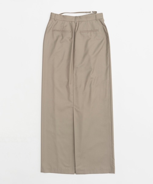PRANK PROJECT ウーステッドローウエストマキシスカート バイヤスカットオフマキシスカート / Bias Cut-off Maxi Skirt