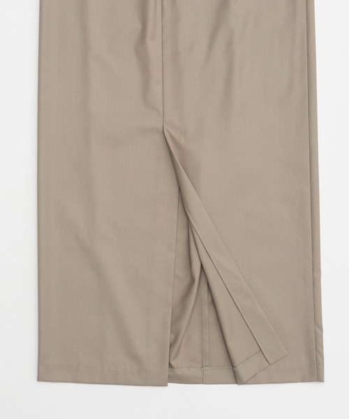 PRANK PROJECT（プランクプロジェクト）の「ウーステッドローウエストマキシスカート / Worsted Low Waist Maxi Skirt（スカート・レディース・グレー/ベージュ・36/38）」の20枚目の写真