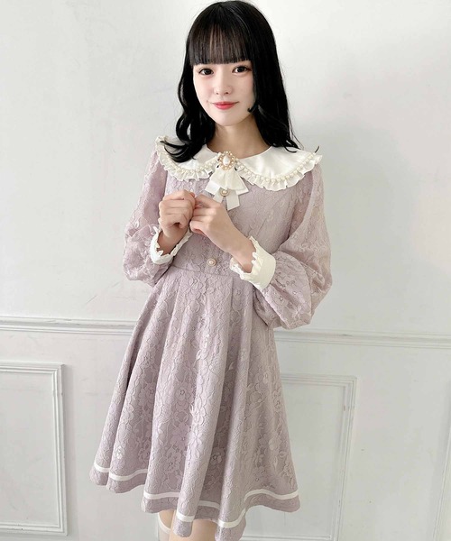 定価8万円 SIMONETTA 総レースワンピース 138 セール】総レースワンピース（ワンピース）｜ROJITA（ロジータ