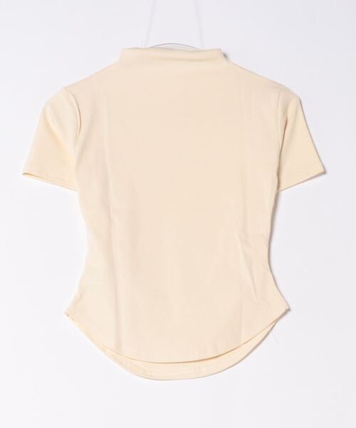 aimoha(アイモハ)の「フェミニン半袖トップス(Tシャツ/カットソー・レディース・ホワイト/ブラック/イエロー/ダークグレー・FREE)」の14枚目の写真