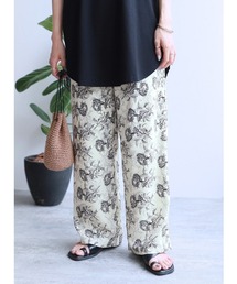 reca | 総柄フラワーパンツ(その他パンツ)