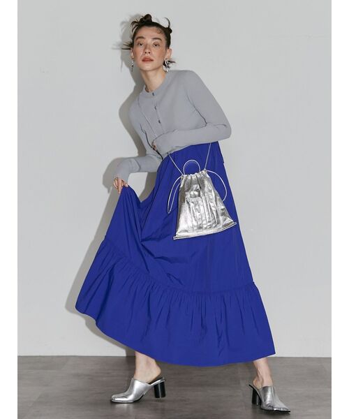 UN3D.（アンスリード）の「ORIGAMI 2WAY METALIC PURSE / オリガミ２WAYメタリックパース（ショルダーバッグ・レディース・シルバー/ゴールド・FREE）」の14枚目の写真