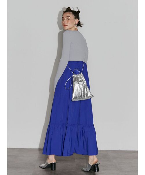 UN3D.（アンスリード）の「ORIGAMI 2WAY METALIC PURSE / オリガミ２WAYメタリックパース（ショルダーバッグ・レディース・シルバー/ゴールド・FREE）」の8枚目の写真