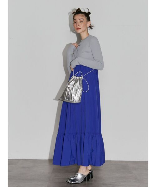 UN3D.（アンスリード）の「ORIGAMI 2WAY METALIC PURSE / オリガミ２WAYメタリックパース（ショルダーバッグ・レディース・シルバー/ゴールド・FREE）」の3枚目の写真