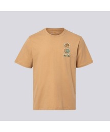 オールジェンダー 半袖 ニット バッジ Tシャツ