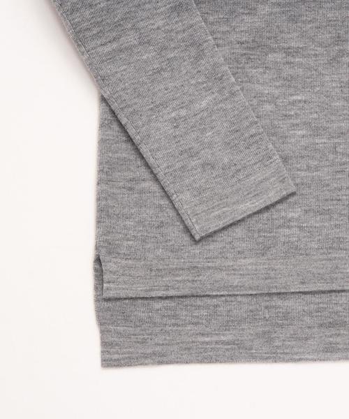 BEAUTY&YOUTH UNITED ARROWS（ビューティーアンドユースユナイテッドアローズ）の「BY∵ フルニードルタートルニット◆（ニット/セーター・レディース・グレー/ブラウン/オレンジ/ブラック・FREE）」の16枚目の写真