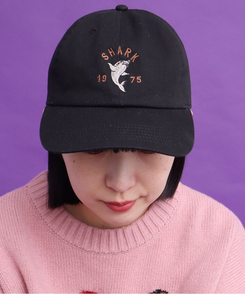 didizizi（ディディジジ）の「●SHARK 刺繍キャップ（キャップ・レディース・ブルー/ブラック/グリーン・FREE）」の14枚目の写真