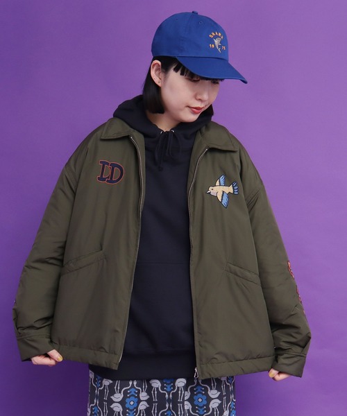 didizizi（ディディジジ）の「●SHARK 刺繍キャップ（キャップ・レディース・ブルー/ブラック/グリーン・FREE）」の5枚目の写真