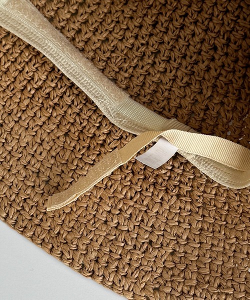 CANAL JEAN(キャナルジーン)の「El mar ペーパーバケットハット(ハット・レディース・ベージュ/クリーム・ONE SIZE)」の15枚目の写真