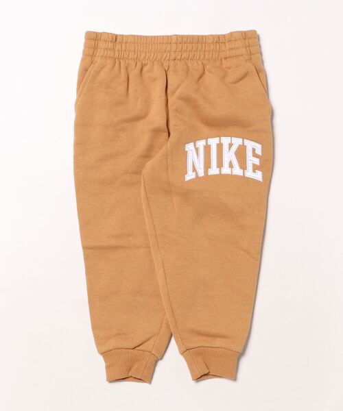 NIKE（ナイキ）の「【NIKE】NKN N NSW CLUB SNL APPL FLC/ロゴ/スウェットパンツ/ロングパンツ/長ズボン/ボトムス/ナイキ/キッズ（スウェットパンツ・キッズ・グレー/ブラウン/ネイビー・105cm/110cm/115cm/120cm）」の2枚目の写真