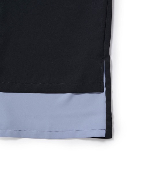 JUNRED（ジュンレッド）の「【 セットアップ対応 】ドレープツイルレイヤードシャツ（シャツ/ブラウス・メンズ・ホワイト/サックスブルー・L/M/S）」の5枚目の写真