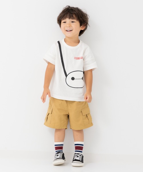 chil2(チルツー)の「カーゴハーフパンツ(カーゴパンツ・キッズ・ベージュ/クリーム/ブラック/カーキ・90cm/100cm/110cm/120cm/130cm/140cm/150cm)」の20枚目の写真