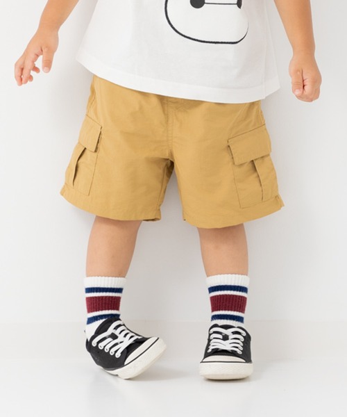 chil2(チルツー)の「カーゴハーフパンツ(カーゴパンツ・キッズ・ベージュ/クリーム/ブラック/カーキ・90cm/100cm/110cm/120cm/130cm/140cm/150cm)」の18枚目の写真