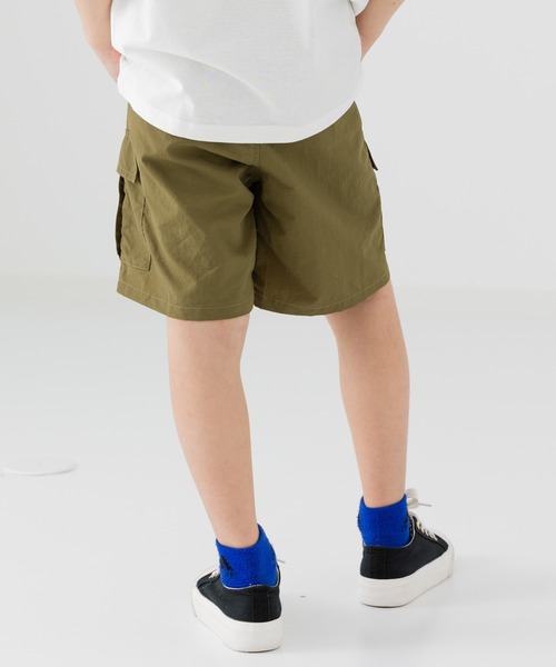 chil2(チルツー)の「カーゴハーフパンツ(カーゴパンツ・キッズ・ベージュ/クリーム/ブラック/カーキ・90cm/100cm/110cm/120cm/130cm/140cm/150cm)」の13枚目の写真