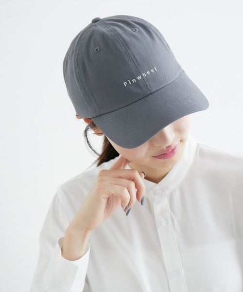 ROPE' PICNIC（ロペピクニック）の「カラーロゴキャップ/リンクコーデ（キャップ・レディース・ライトグリーン/チャコールグレー/キナリ/イエロー系その他/ピンク・FREE）」の3枚目の写真