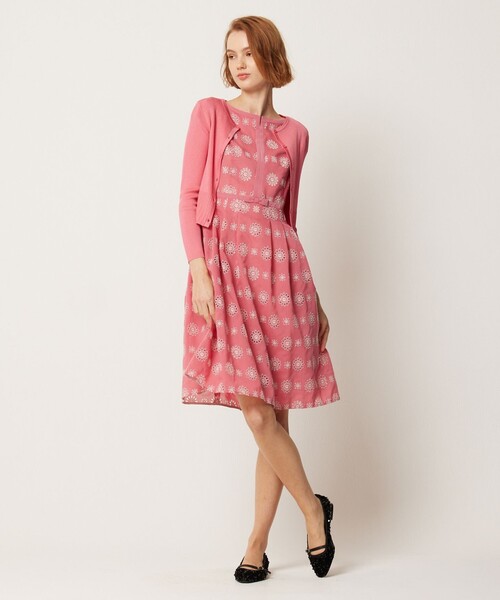 TOCCA(トッカ)の「GERBERA DARLING ドレス(ワンピース・レディース・ブラウン系7/ピンク系7・6/4/2/0)」の6枚目の写真