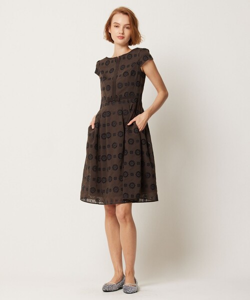 TOCCA(トッカ)の「GERBERA DARLING ドレス(ワンピース・レディース・ブラウン系7/ピンク系7・6/4/2/0)」の8枚目の写真