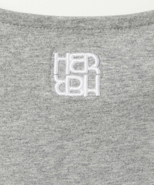 Heather(ヘザー)の「ヘムデザインショートスリーブカットソー 133945(Tシャツ/カットソー・レディース・グレー/ホワイト/チャコールグレー・FREE)」の12枚目の写真