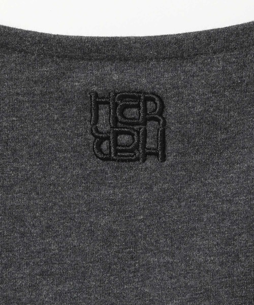 Heather(ヘザー)の「ヘムデザインショートスリーブカットソー 133945(Tシャツ/カットソー・レディース・グレー/ホワイト/チャコールグレー・FREE)」の14枚目の写真