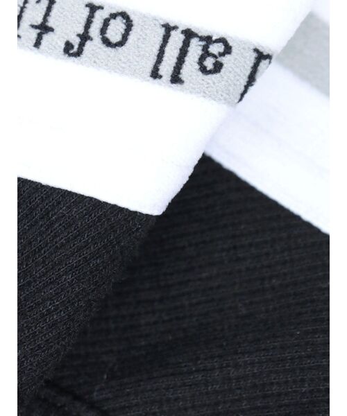 GYDA(ジェイダ)の「BM&WB JQリブハーフレギンス(レギンス/スパッツ・レディース・ライトグレー/ブラック・SMALL)」の9枚目の写真