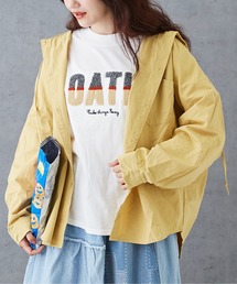 CUBE SUGAR | フード付きワイドシャツ(シャツ/ブラウス)