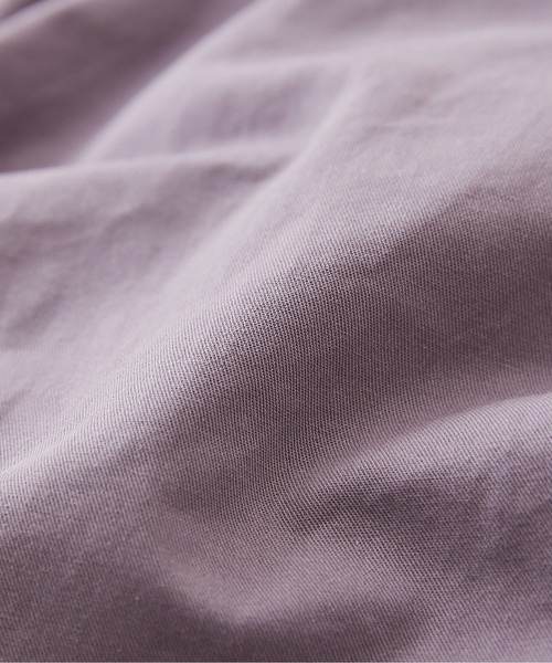 CUBE SUGAR（キューブシュガー）の「フード付きワイドシャツ（シャツ/ブラウス・レディース・イエロー/パープル/ブラック・M）」の8枚目の写真