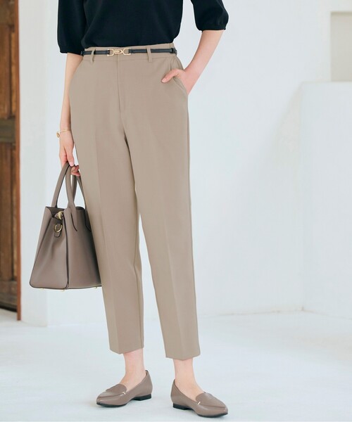 grove（グローブ）の「2WAYストレッチテーパードパンツ（その他パンツ・レディース・グレー/ベージュ/ブラック・02/03/01/04/05）」の3枚目の写真