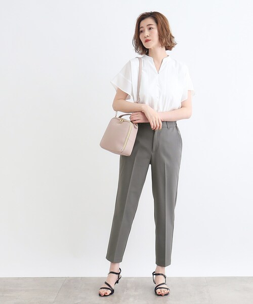 grove（グローブ）の「2WAYストレッチテーパードパンツ（その他パンツ・レディース・グレー/ベージュ/ブラック・02/03/01/04/05）」の5枚目の写真