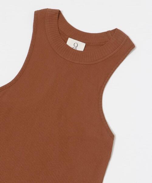 URBAN RESEARCH(アーバンリサーチ)の「NINETY PERCENT TYRO LT WEIGHT TANK(タンクトップ・レディース・ホワイト/ブラウン/ブラック・SMALL)」の20枚目の写真