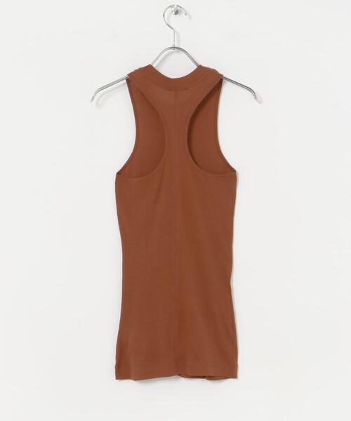 URBAN RESEARCH(アーバンリサーチ)の「NINETY PERCENT TYRO LT WEIGHT TANK(タンクトップ・レディース・ホワイト/ブラウン/ブラック・SMALL)」の21枚目の写真