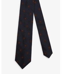 シルク メダリオン ウーブン タイ 8.5cm / SILK MEDALLION WOVEN TIE 8.5CM