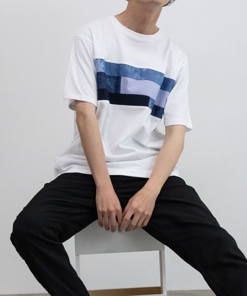 yoli ヨリ　Tシャツ　カットソー　ネイビー 楽天市場】Tシャツ カットソー レディース ピグメント加工 胸