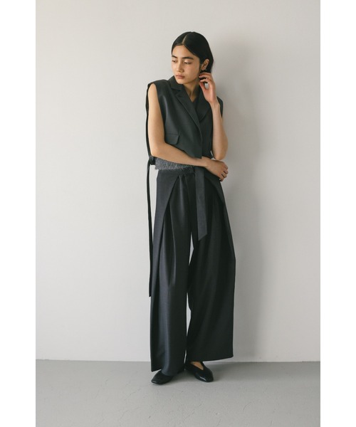 STYLEMIXER（スタイルミキサー）の「テーラードベスト（ベスト・レディース・ブラック/グレー・FREE）」の15枚目の写真