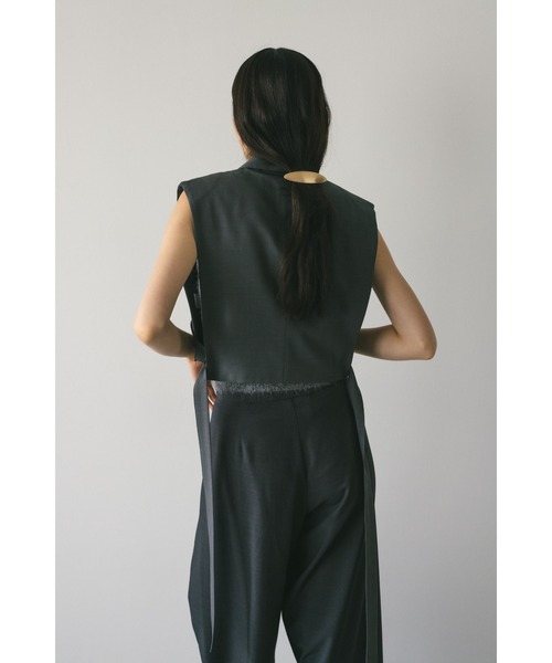 STYLEMIXER（スタイルミキサー）の「テーラードベスト（ベスト・レディース・ブラック/グレー・FREE）」の20枚目の写真