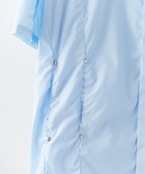 DIET BUTCHER(ダイエットブッチャー)の「DIET BUTCHER/ダイエットブッチャー Over sized half sleeve shirt 半袖シャツ(シャツ/ブラウス・メンズ・グレイッシュベージュ/サックスブルー/ブラック・1/3/2)」の13枚目の写真