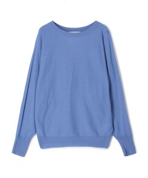 GALERIE VIE ギャルリーヴィー ファインウール Vネックニット 青 S GALERIE VIE ギャルリーヴィー ファインウール Vネックニット 青 S