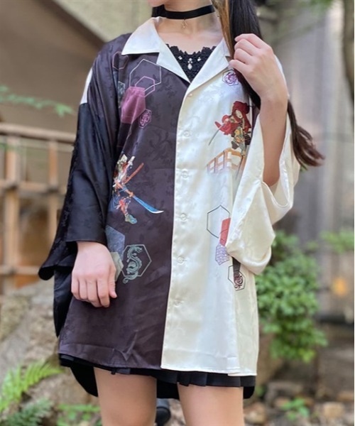 弁慶&牛若丸着物袖シャツを使った人気ファッションコーディネート - WEAR