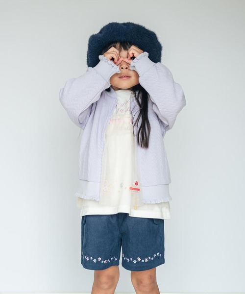 SKAPE（エスケープ）の「ﾋﾞｯｸﾘﾎﾞﾝﾍﾞﾚｰ（ハンチング/ベレー帽・キッズ・ネイビー/ホワイト・50cm/54cm）」の8枚目の写真